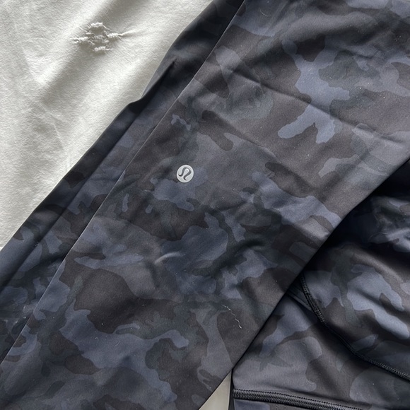Lululemon Camo Fast and Free Leggings - Picture 3 of 3